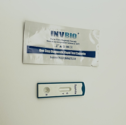 Vdrl Hızlı Teşhis Test Kiti Std Sifiliz Tarama Testi Mühürlü Kese ile