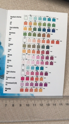 16 In 1 İçme Suyu Test Şeritleri Musluk Kolay Kullanım İçin 100 adet