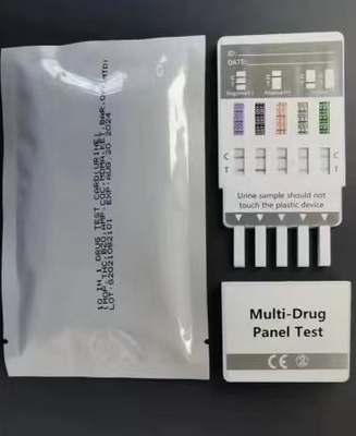 HIGH Precision Doa Uyuşturucu Alçaklığı Test Kits Panel 10 Multi Drugs Screen Urin Home