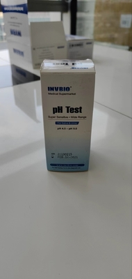 Portatif Hızlı Teşhis MSDS İdrar Reaktifi Ph Proteini İçin Testleri Şeritler