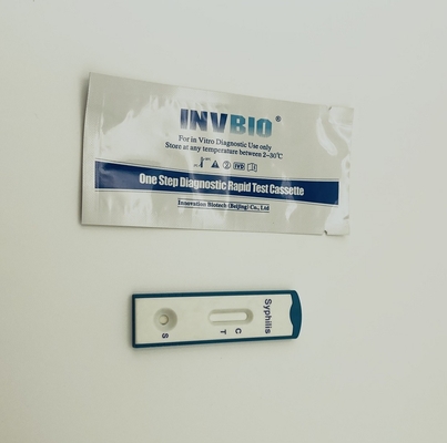 Treponema Pallidum Antikorları Hızlı Frengi Testi Kan Teşhis Kiti