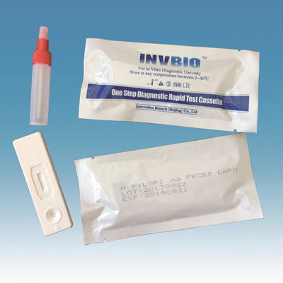Kolloidal Altın Yöntemi ile Yüksek Hassasiyetli Bir Adım H Pylori Antijen Hızlı Test Kiti