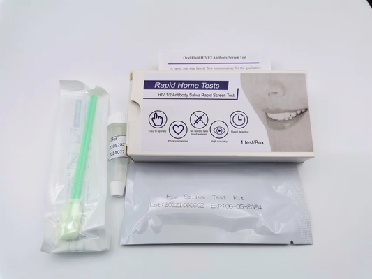 99% Oraquick Tükürük Hiv Oral Swab Test Doğruluğu Invbio In Vitro Diagnostik Kullanımı