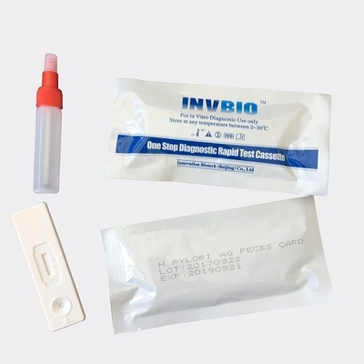 Hızlı H.Pylori Antijen Dışkı Test Kaseti / Cihazları Ce Onaylandı