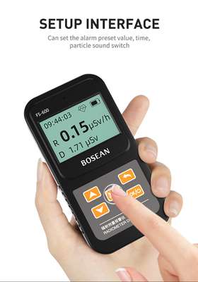 Taşınabilir Dijital X Ray Nükleer Radyasyon Meter Beta Gamma Kişisel Dozimeter Geiger Sayıcısı