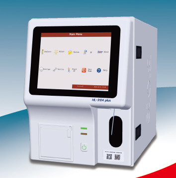 TFT LCD Ekran WBC Tam Otomatik Hematoloji Analizörü Üç Parçalı