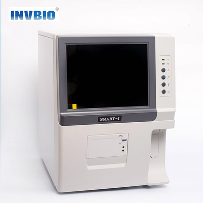 TFT LCD Ekran WBC Tam Otomatik Hematoloji Analizörü Üç Parçalı