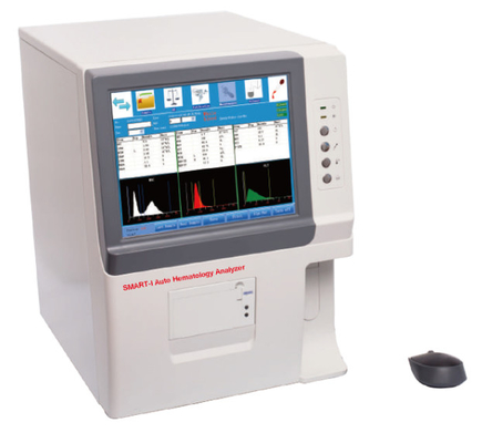 TFT LCD Ekran WBC Tam Otomatik Hematoloji Analizörü Üç Parçalı