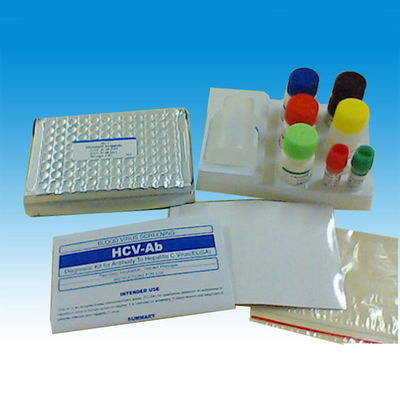 HAV IgM Elisa Test Kit Plakası İnsan Kullanımı Kutu Başına 96 Test