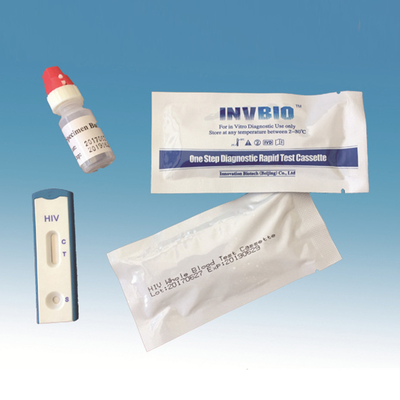 Antijen Hiv Tam Kan Bulaşıcı Hastalık Hızlı Test Kitleri Kartı