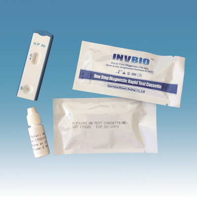 CE Bulaşıcı Hastalık Hızlı Test Kitleri Mide Ülseri Helicobacter H. Pylori Dışkı