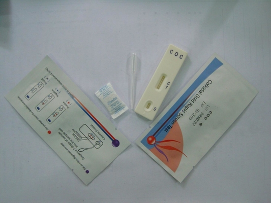 FDA COC Kokain Uyuşturucu Suistimali Test Kiti Kaset 3.00mm Evde Test