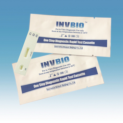 FDA COC Kokain Uyuşturucu Suistimali Test Kiti Kaset 3.00mm Evde Test