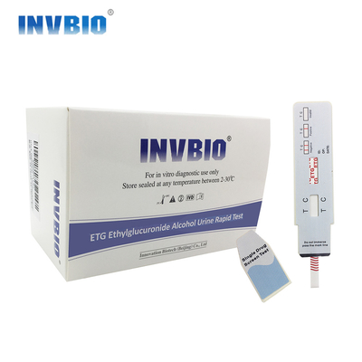 Tıbbi Kit Etg Alkol Testi İdrar Daldırma Kartı Mark Iso Bir Adım Hızlı Test