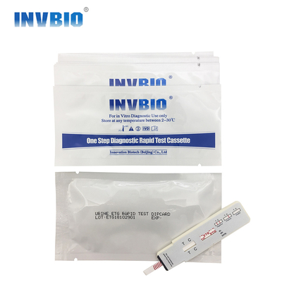 Tıbbi Kit Etg Alkol Testi İdrar Daldırma Kartı Mark Iso Bir Adım Hızlı Test