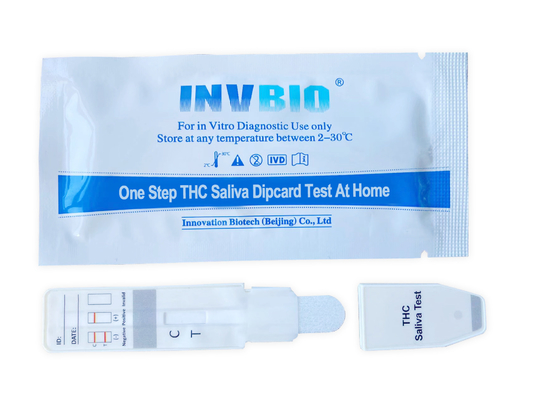 Evde Kötüye Kullanım Uyuşturucu THC Uyuşturucu Test Şeritleri 15 Ng/Ml 20ng/Ml