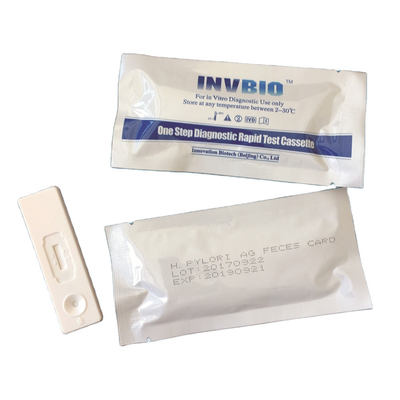 Plastik Kart Self H. Pylori Antijen Tabure Test Kiti 25 Adet / Kutu