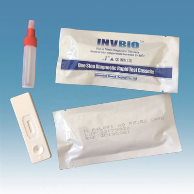 Bir Adım hassas H. Pylori Ag Feces Hızlı Test kartı rtk ev test kiti