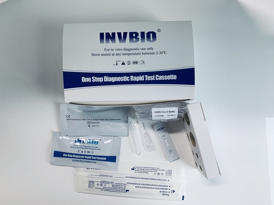 AB Ortak Listesinde Coronavirüs Hızlı Antijen Kendi Kendine Test Kiti Nazal Swab Koleksiyonu