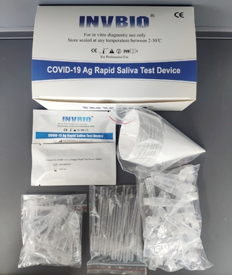 CE FSC SARS-CoV-2 Ag Tükürük Test Kiti In Vitro Diagnostic