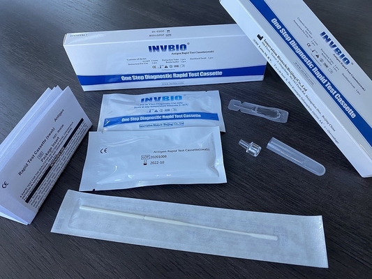 SARS-CoV-2 Evde Hızlı Rtk Nazal Swab Antijen Test Kiti Kartı AB Ortak Listesi