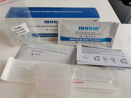 Evde Coronavirüs Antijen Test Kiti Nazal Swab Almanya Bfarm PEI