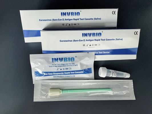 SARS-CoV-2 Coronavirus Antijen Tükürük Kendi Kendini Test Kiti 25 Adet/ Kutu