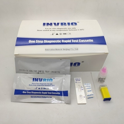 INVBIO Covid 19 Hızlı Test Kiti %96.8 Doğruluk Igg Igm Antikor Hızlı Tespit Kiti