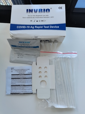 Yeni Coronavirüs Antijen Kendi Kendine Test Nazal Bfarm PEI AB Onayı