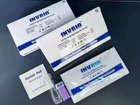 FDA CE onaylı Covid 19 Hızlı Test Kartı IgG IgM Antikor Ev Kiti