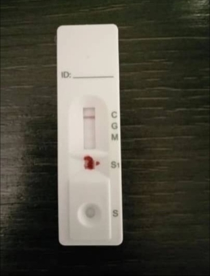 Antikor COVID19 için CE FSC FDA IgG IgM Kolloidal Altın Hızlı Test Kiti