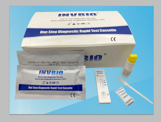 Antikor COVID19 için CE FSC FDA IgG IgM Kolloidal Altın Hızlı Test Kiti