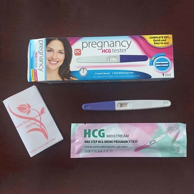 Kendi Kendine Kadın Doğurganlık Testi Ev Kiti Hcg Gebelik Hızlı Test Orta Akış