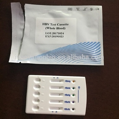 Hepatit B Multi 5 Test Paneli İçin HBV Bulaşıcı Hastalık Hızlı Test Kitleri