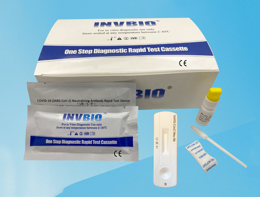 INVBIO Evde Bir Adım Coronavirüs Nötralizasyon Antikor Test Kiti