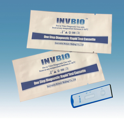 Bir Adım İmmünoassay Strep A Bulaşıcı Hastalık Hızlı Test Kitleri Boğaz Swabı