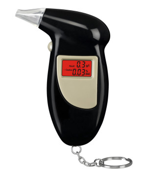AT168 Profesyonel Breathalyzer Alkol Test Cihazı Pasif Ve Aktif Test