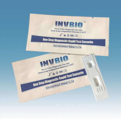 Tıbbi IVD tek adımlı hızlı tanı test kitleri Kolera O1/O139 kombo test cihazı