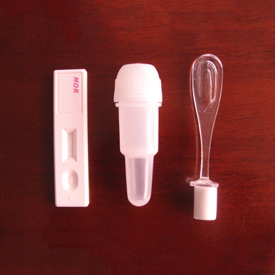 MOR MOP Morfin Eroin Uyuşturucu Suistimali Test Kiti Kaset 3.00mm