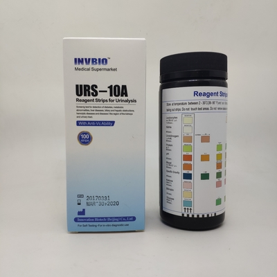 Mikro Albümin İdrar Analizi Test Şeritleri Insight 100 Şerit / Şişe