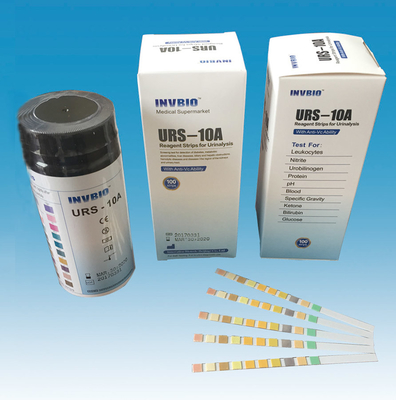 INVBIO 10 Parametre İdrar Analizi Test Şeritleri in vitro