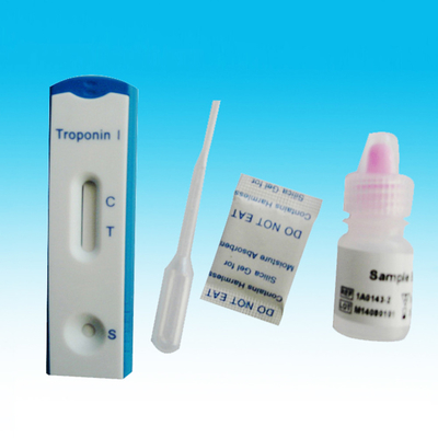 Tam Kan CTnI Troponin I Hızlı Test Kiti 25 Kaset / Kutu