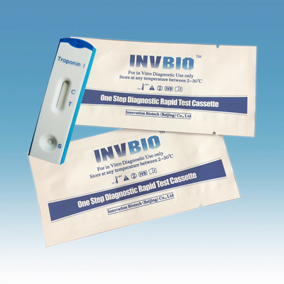 Tam Kan CTnI Troponin I Hızlı Test Kiti 25 Kaset / Kutu