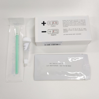 Tıbbi Ivd Bulaşıcı Hastalık Hızlı Test Kitleri Bir Adım Hiv Tükürük