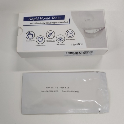 Bulaşıcı Hastalıklar İçin Antijen Hızlı Tükürük Hiv Test Kiti