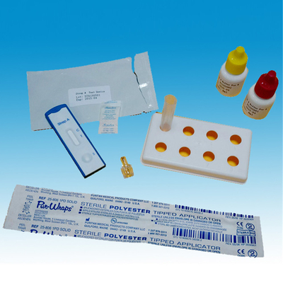 Tıbbi Bulaşıcı Hastalık Tek Adımda Hızlı Test Boğaz Swabları Evde Kullanım